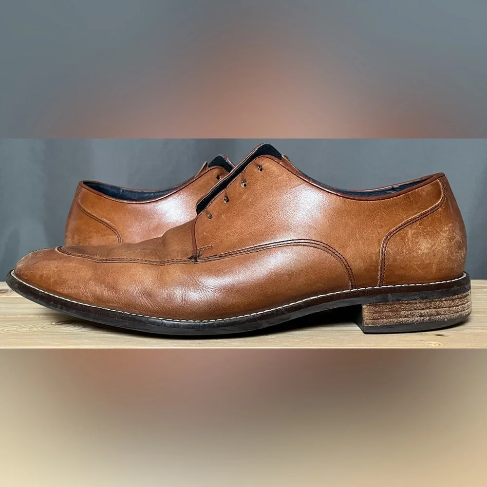 Cole Haan Light Brown Leather Oxford Shoes Men's 9.5M C11629